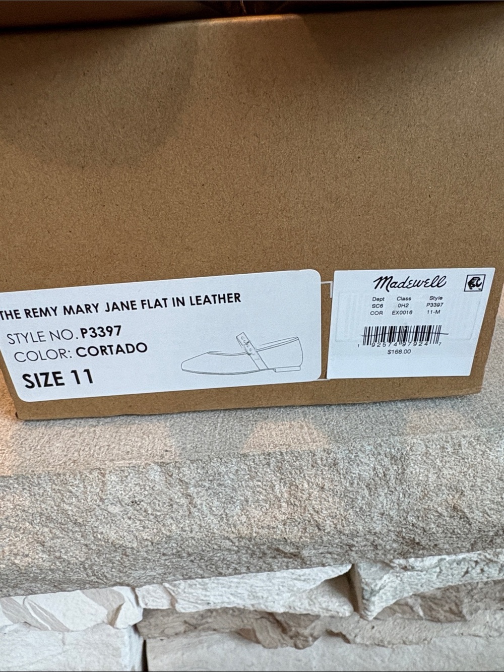 New Madewell Remy Mary Jane Leather Flats - Picture 10 of 10